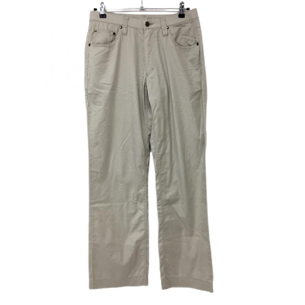 【美品】23区スポーツ パンツ ベージュ 無地 メンズ 78 ゴルフウェア 23区