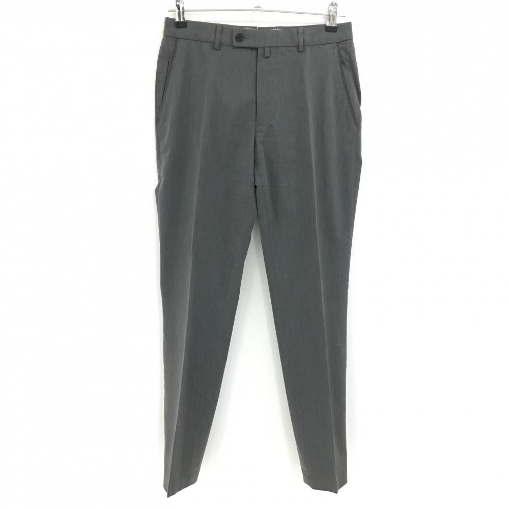 【超美品】23区HOMME パンツ 杢ブラウン ストレッチ シンプル METRO メンズ 44 ゴルフウェア 23区