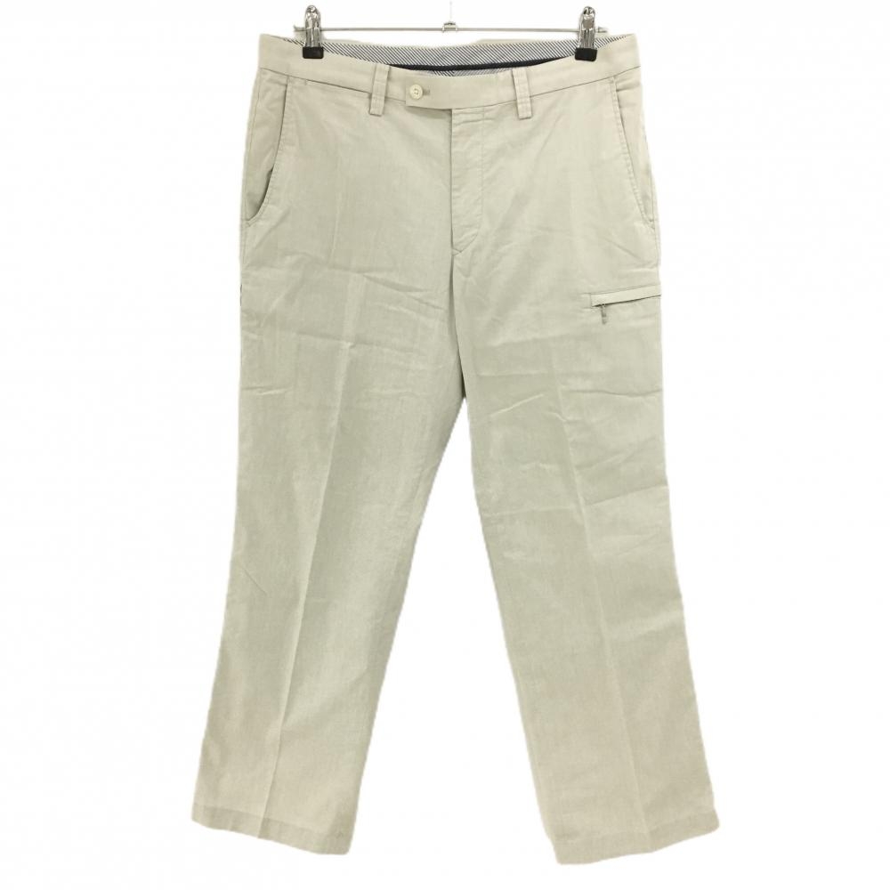 23区スポーツ パンツ ライトベージュ 無地 ストレッチ メンズ 86 ゴルフウェア 23区