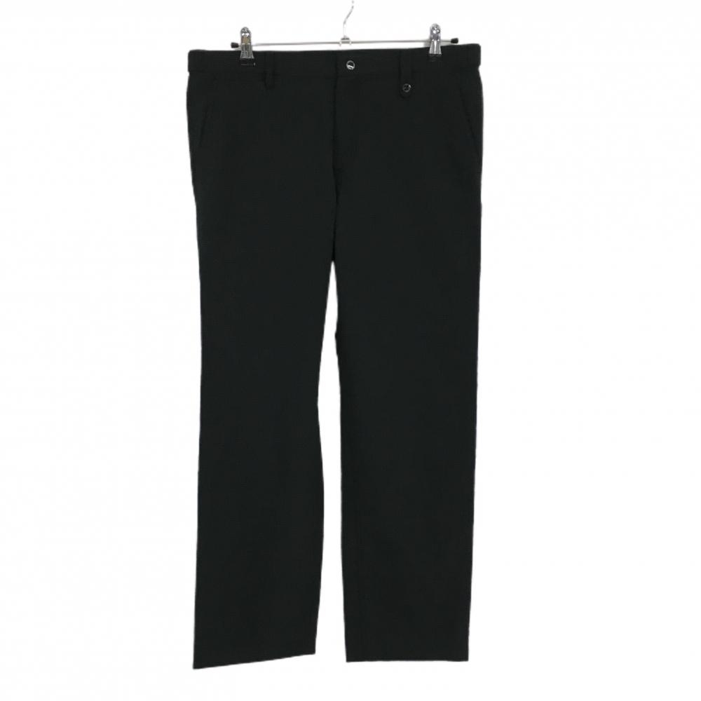 【超美品】アダバット パンツ グリーン×黒 ギンガムチェック サッカー生地 メンズ 48(L) ゴルフウェア adabat