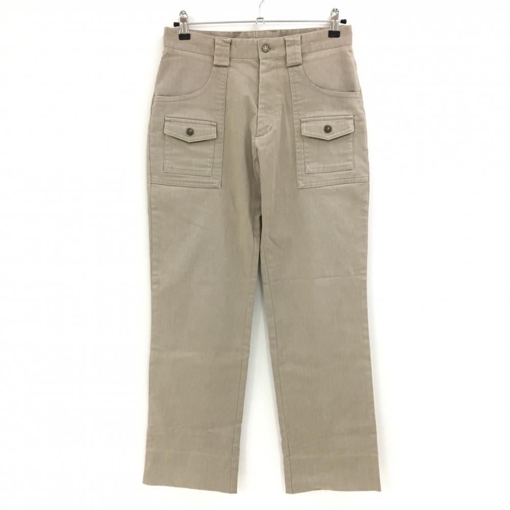 アディダス パンツ ベージュ 複数ポケット メンズ 76 ゴルフウェア adidas