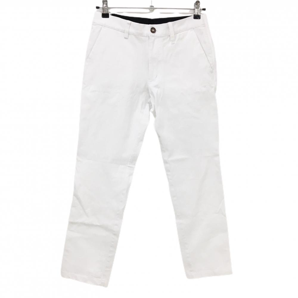 アディダス パンツ 白 シンプル ストレッチ  メンズ 76 ゴルフウェア adidas