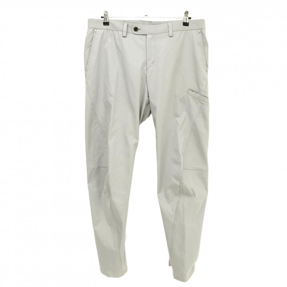 アディダス パンツ グレー ロゴワッペン adipure  メンズ 91 ゴルフウェア adidas