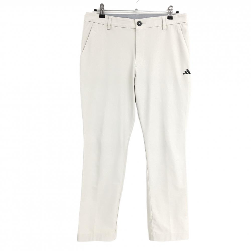 【超美品】アディダス パンツ ライトベージュ×黒 ストレッチ メンズ 88 ゴルフウェア adidas
