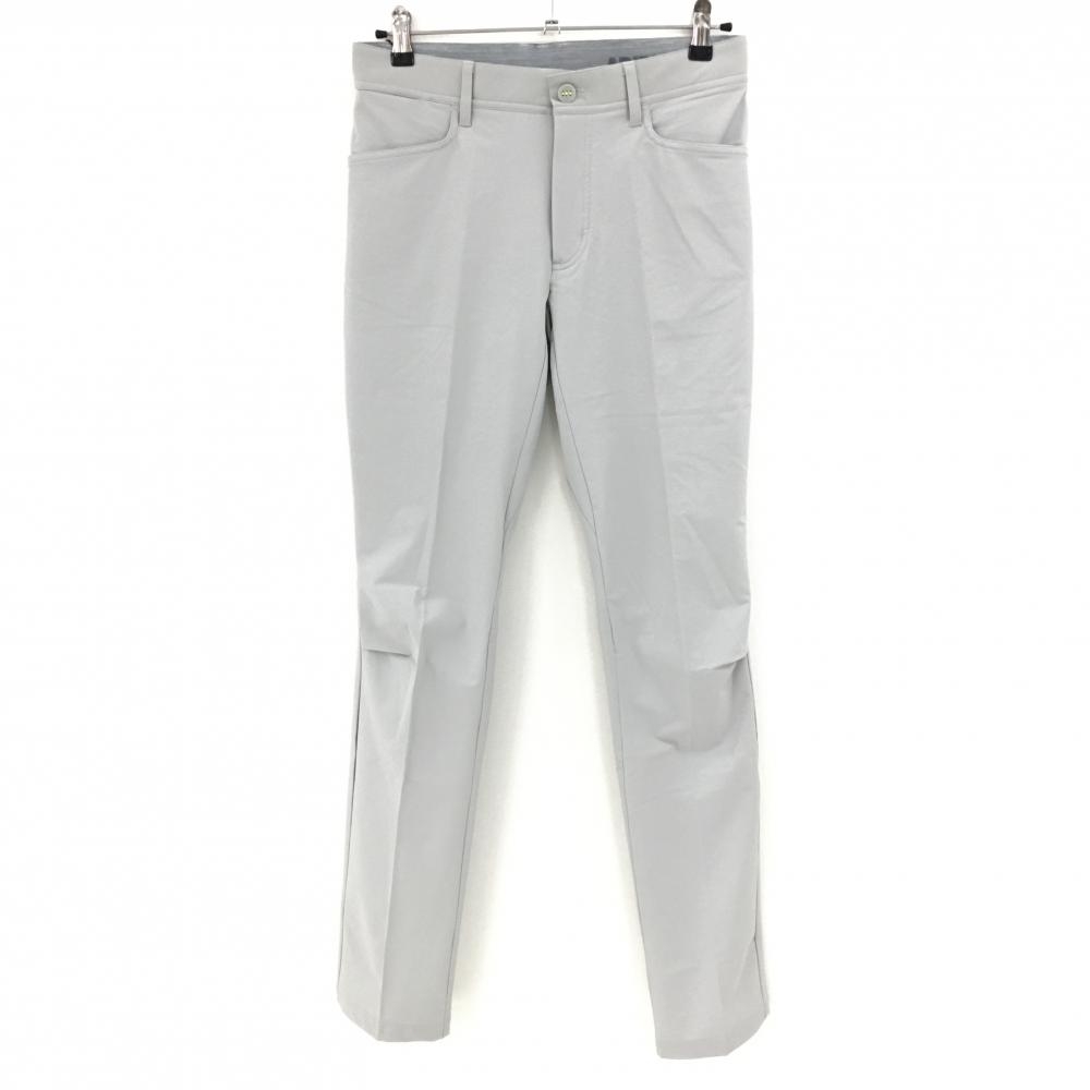 【新品】アディダス パンツ ライトグレー シンプル ストレッチ メンズ M ゴルフウェア adidas