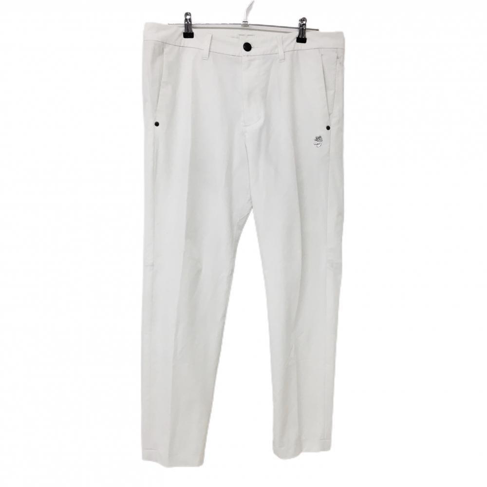 アドミラル パンツ 白 シンプル ストレッチ  メンズ XL ゴルフウェア Admiral