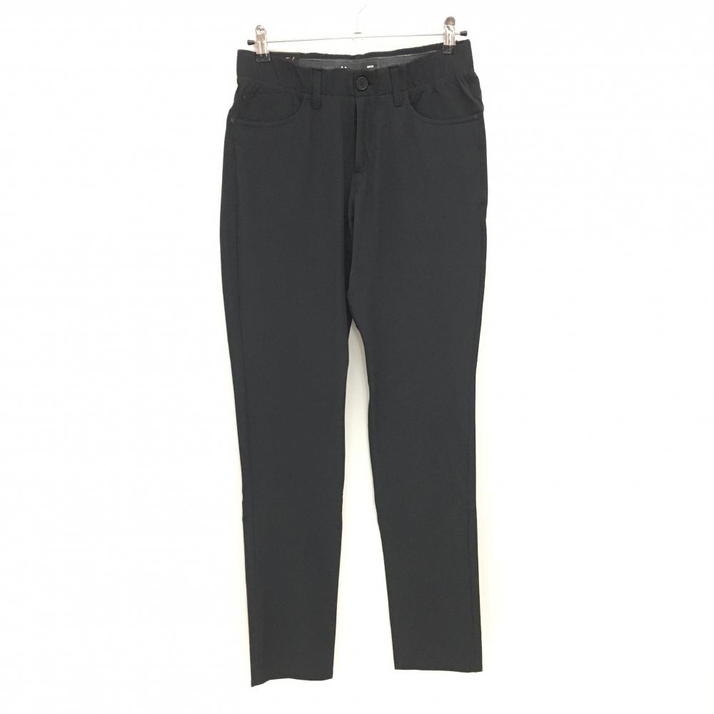 【新品】アンダーアーマー パンツ 黒 ウエストゴム入り スリムテーパード メンズ 30/34 ゴルフウェア UNDER ARMOUR