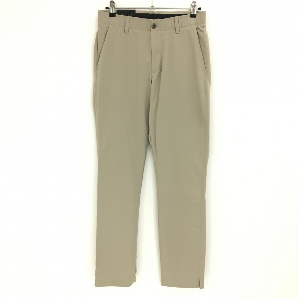 【新品】アンダーアーマー パンツ ベージュ ウエストバンド メンズ 32/34 ゴルフウェア UNDER ARMOUR