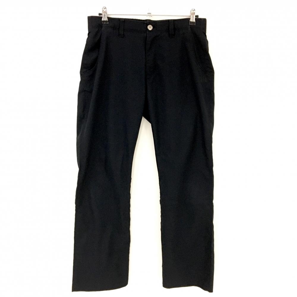 アンダーアーマー パンツ 黒 ロゴ刺しゅう シンプル  メンズ 82 ゴルフウェア UNDER ARMOUR