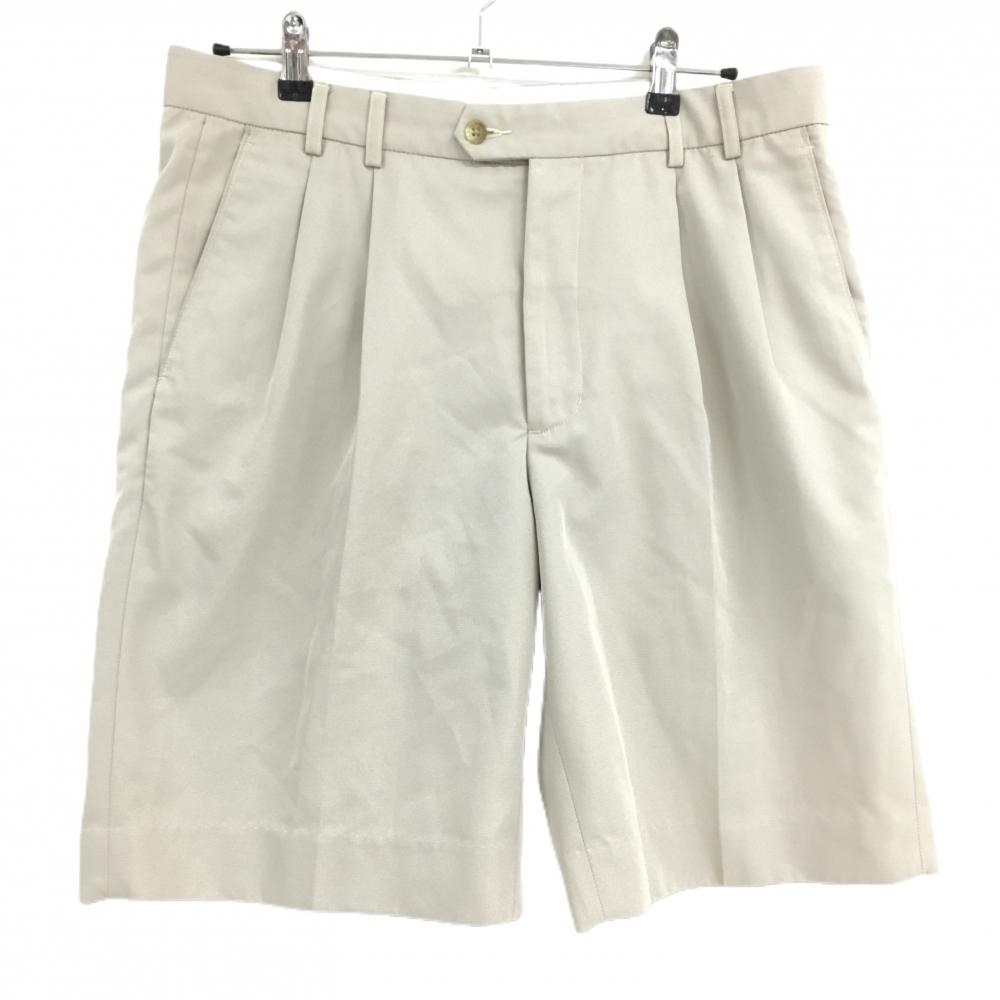 カッターアンドバック ハーフパンツ ライトベージュ DRY TEC LUXE メンズ US-34 ゴルフウェア CUTTER＆BUCK