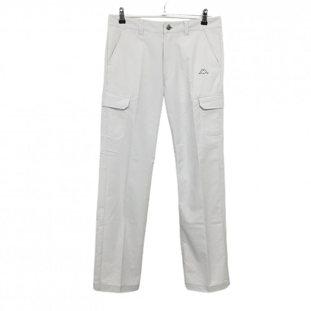 カッパ パンツ ライトグレー 複数ポケット メンズ 79 ゴルフウェア Kappa