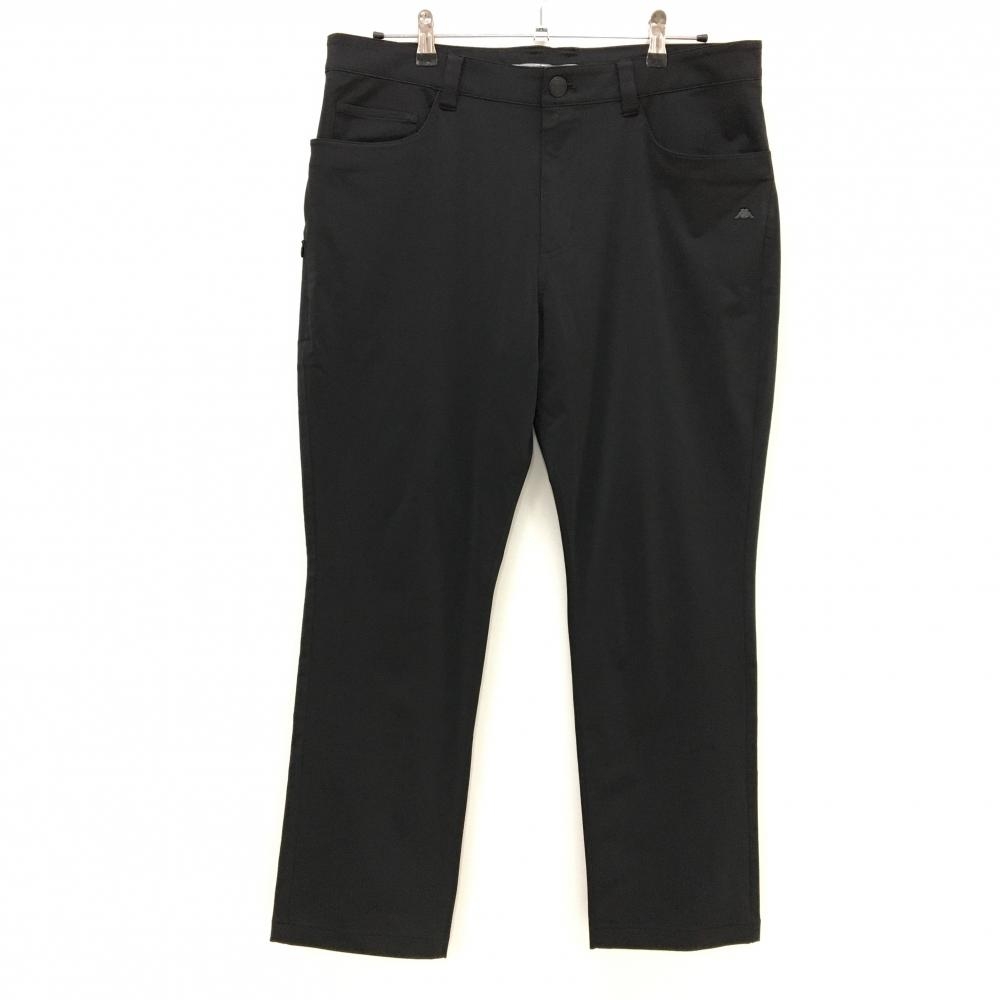 【美品】カッパ パンツ 黒 ストレッチ 無地  メンズ XO ゴルフウェア Kappa