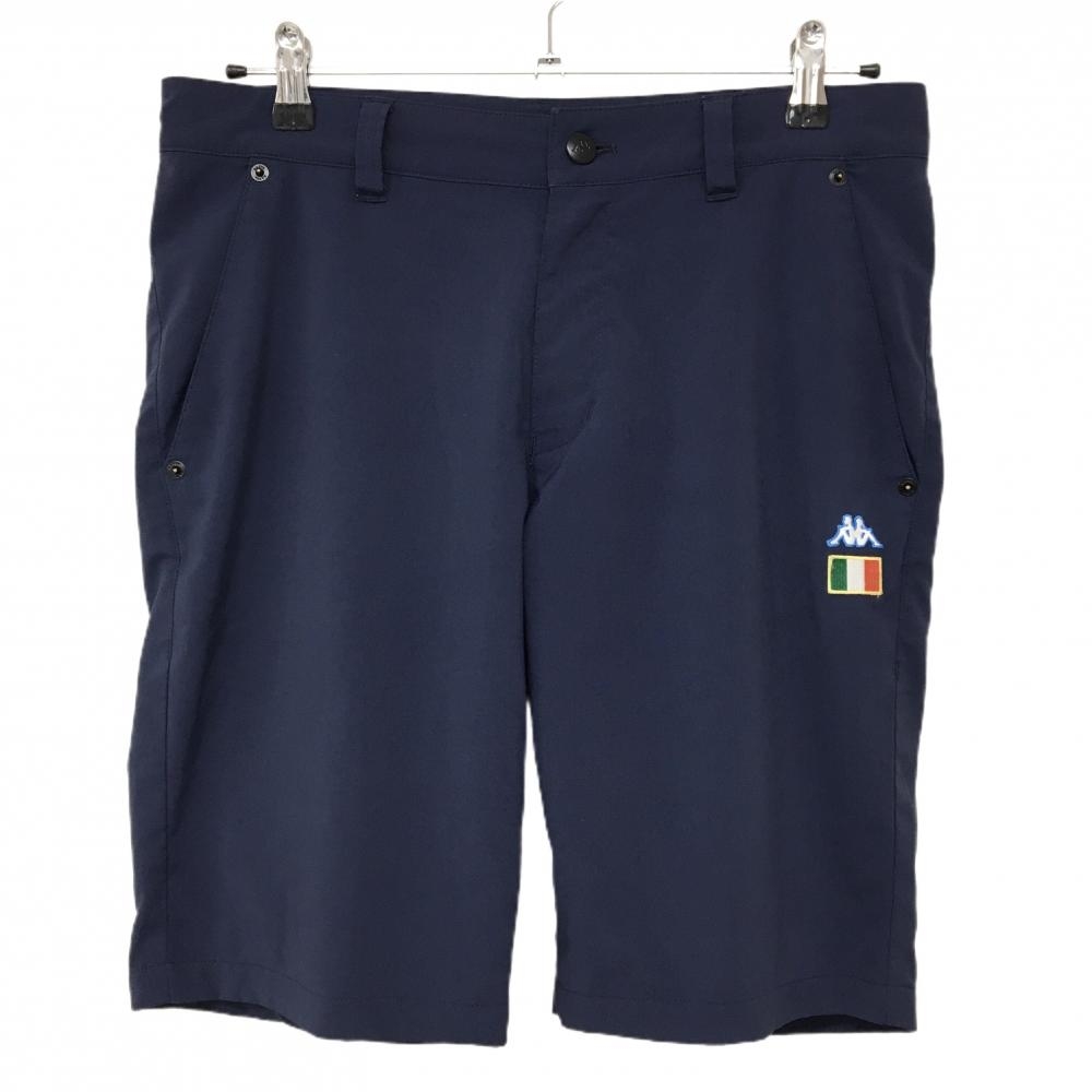 【美品】カッパ ハーフパンツ ネイビー メンズ  ゴルフウェア Kappa