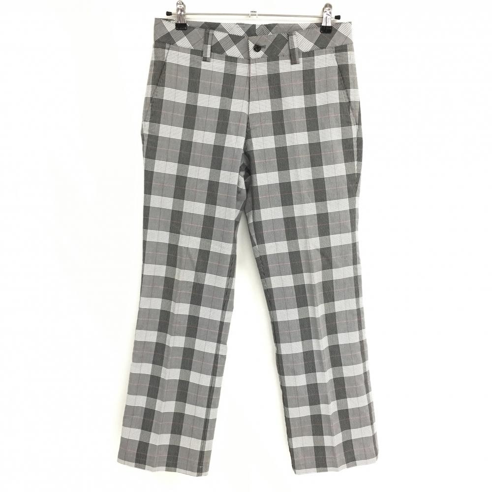 キャロウェイ パンツ グレー×白 チェック  メンズ M ゴルフウェア Callaway