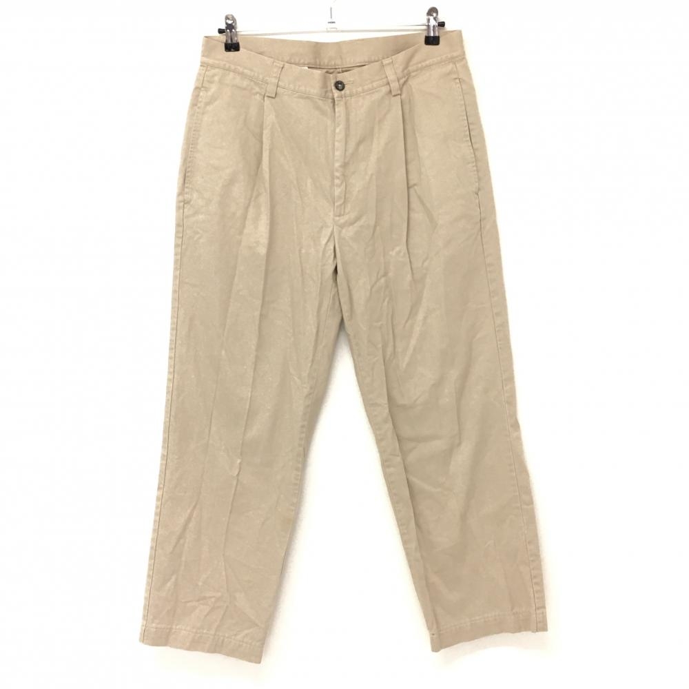 キャロウェイ パンツ ベージュ シンプル 無地  メンズ W33XL30 ゴルフウェア Callaway