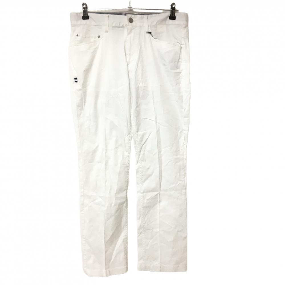 キャロウェイ パンツ 白 ストレッチ 紙タグ付き  メンズ L ゴルフウェア Callaway