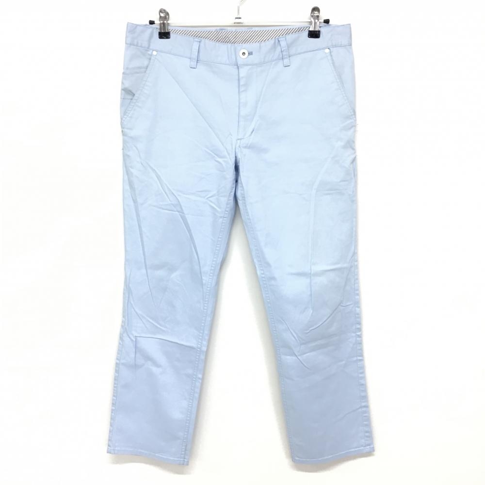 キャロウェイ パンツ ライトブルー ウエスト裏斜めストライプ 無地  メンズ LL ゴルフウェア Callaway