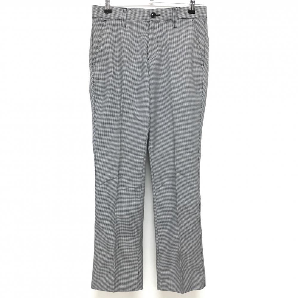 【美品】キャロウェイ パンツ 黒×白 千鳥格子 シンプル メンズ S ゴルフウェア Callaway