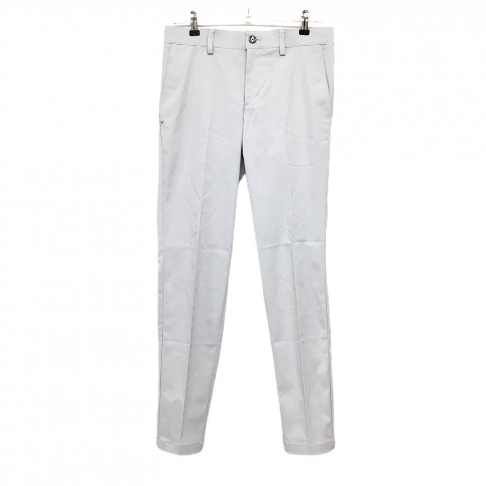 【美品】キャロウェイ パンツ グレー 織生地 ストレッチ メンズ S ゴルフウェア Callaway