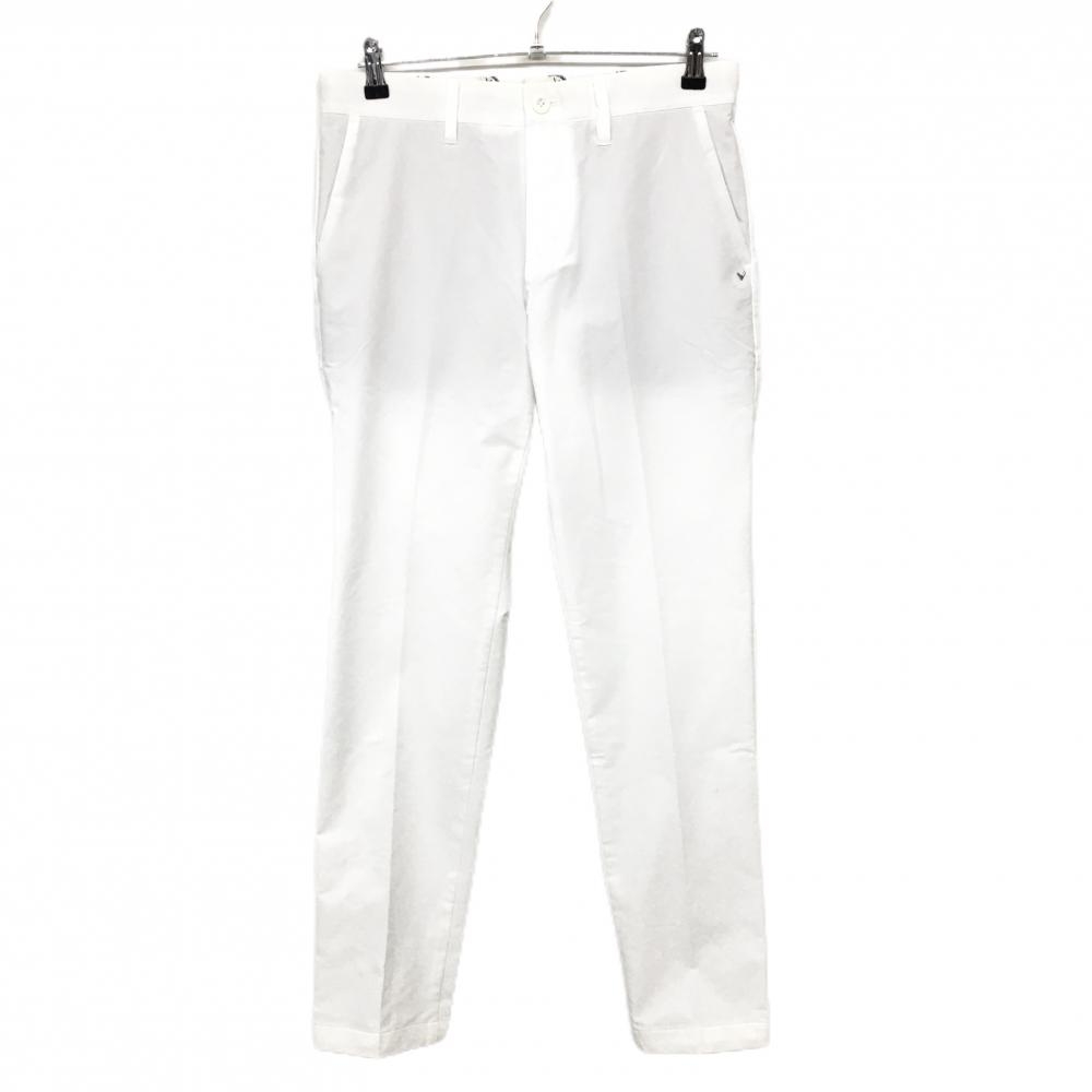 キャロウェイ パンツ 白 織生地  メンズ M ゴルフウェア 2023年モデル Callaway