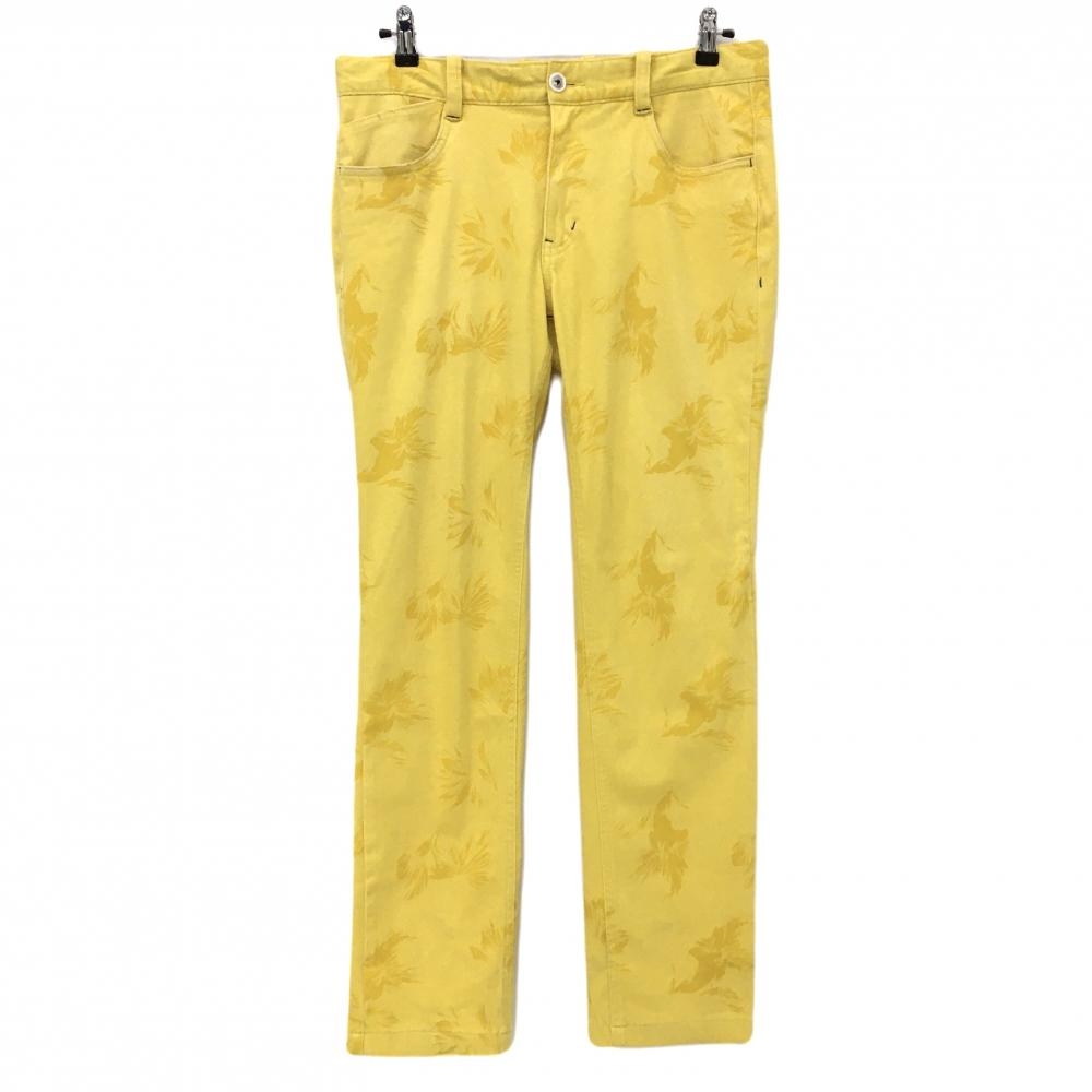 キャロウェイ パンツ イエロー 総柄  メンズ L ゴルフウェア Callaway