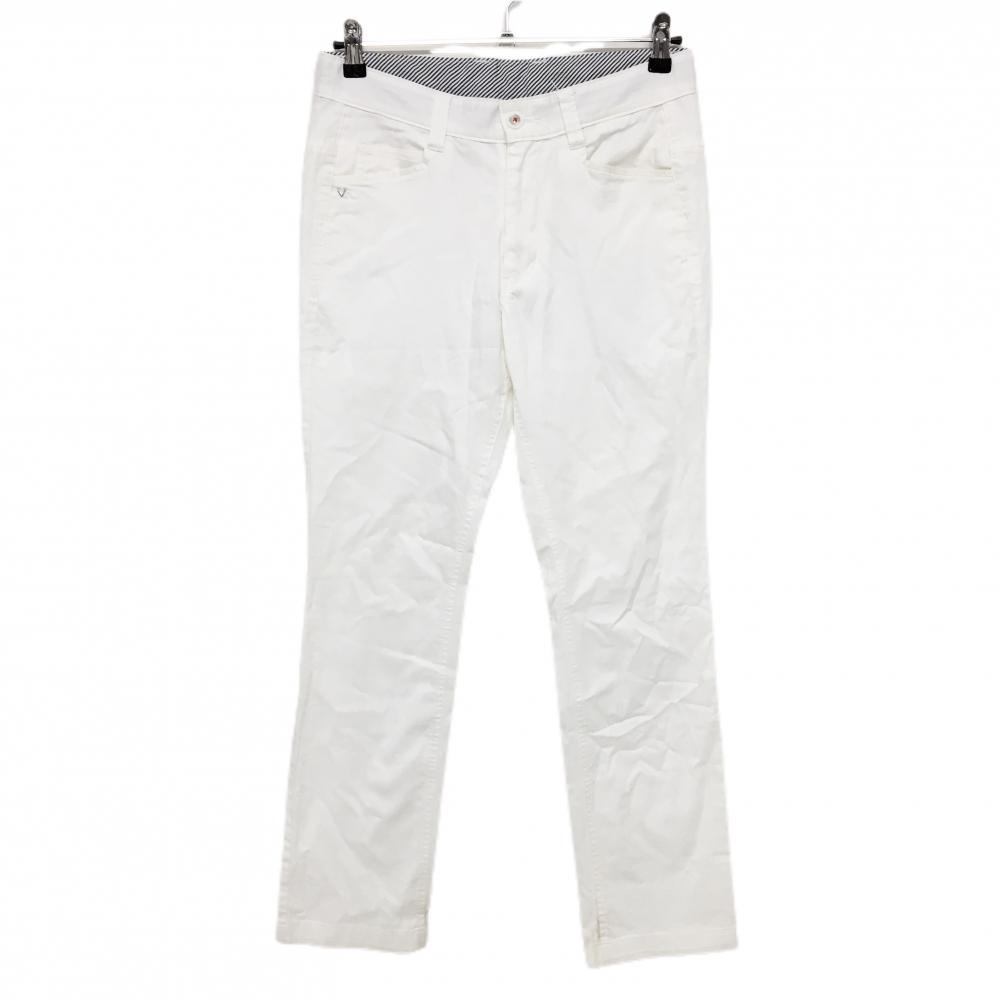 キャロウェイ パンツ 白 シンプル ポケット口・サイド・裾汚れ メンズ M ゴルフウェア Callaway