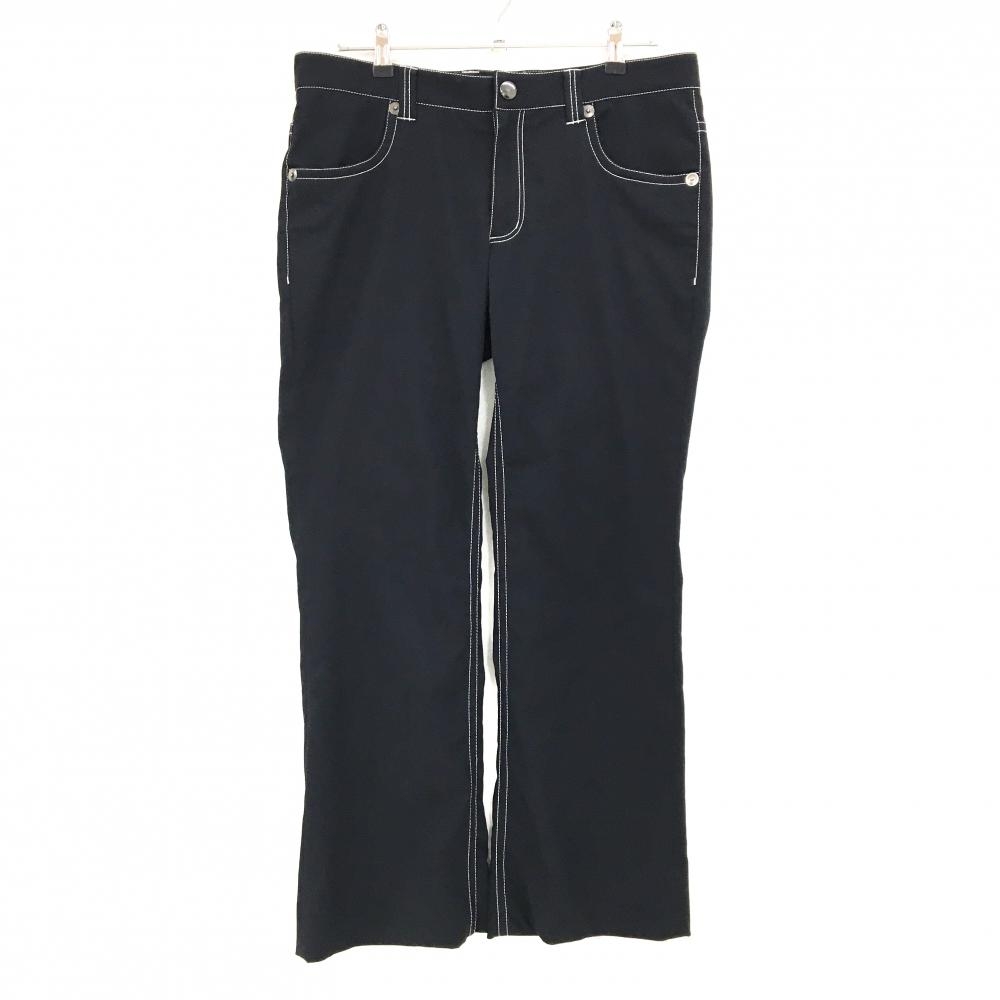 キャロウェイ パンツ 黒 白ステッチ  メンズ LL ゴルフウェア Callaway