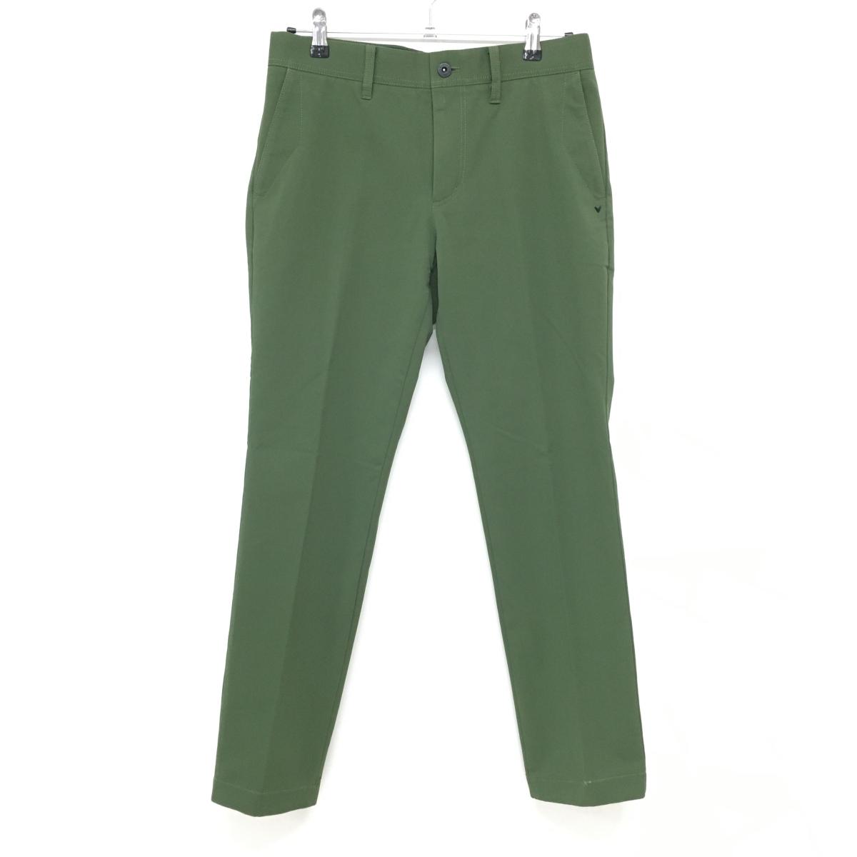 【超美品】キャロウェイ パンツ カーキ ストレッチ  メンズ M ゴルフウェア 2024年モデル Callaway