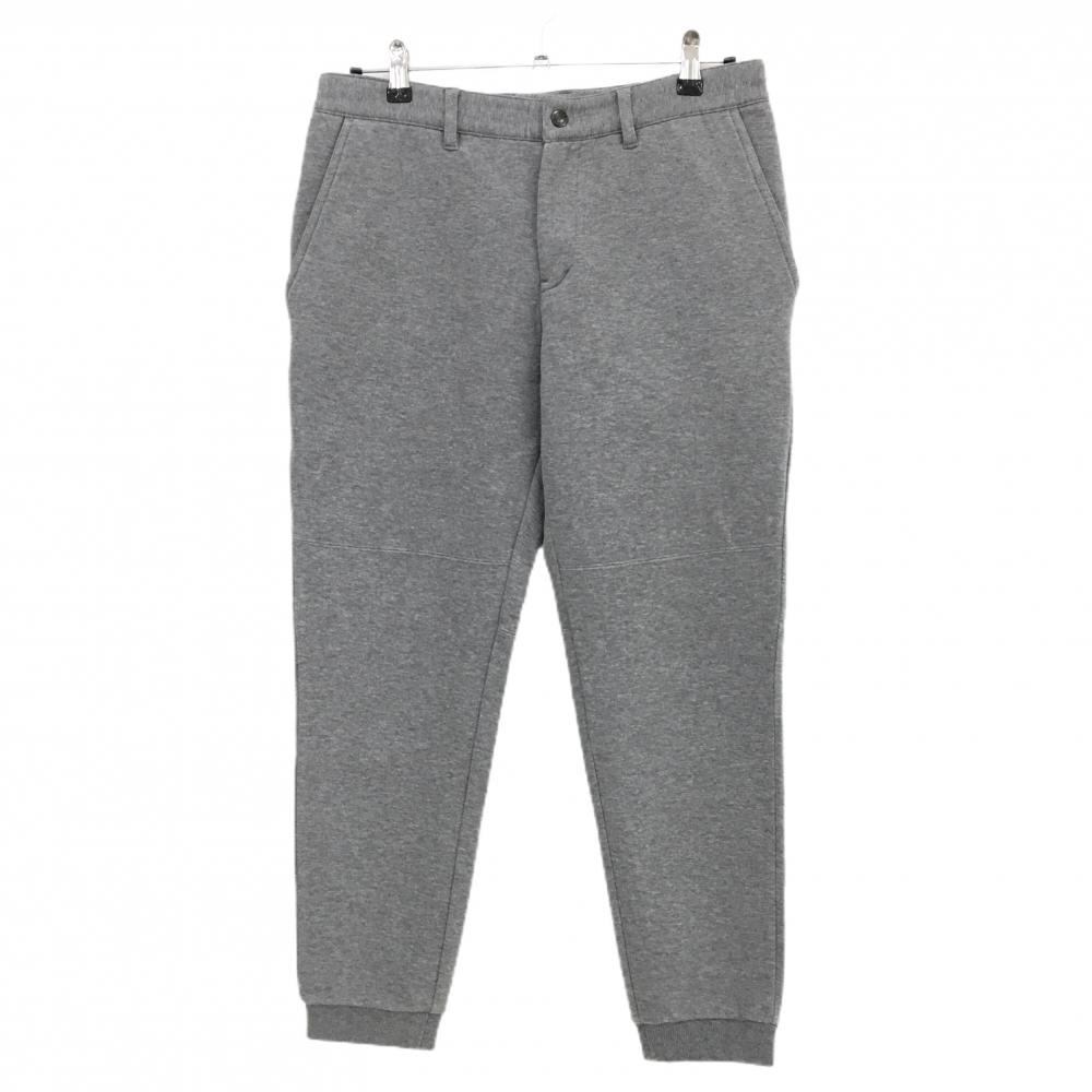 【超美品】キャロウェイ ジョガーパンツ 杢グレー スウェット ストレッチ ウエスト調節紐付 メンズ L ゴルフウェア Callaway