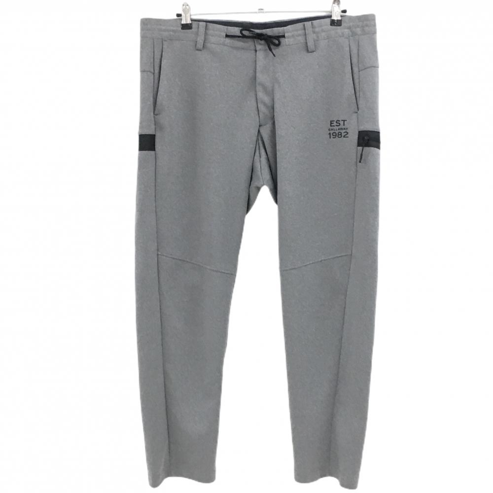 キャロウェイ パンツ 杢グレー メンズ 4L ゴルフウェア 2024年モデル 大きいサイズ Callaway