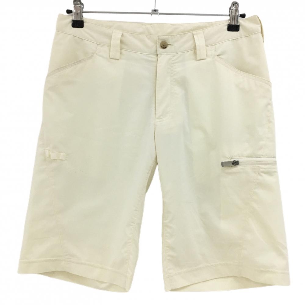 キャロウェイ ハーフパンツ アイボリー系 裏地メッシュ ティー装着可 メンズ M ゴルフウェア Callaway