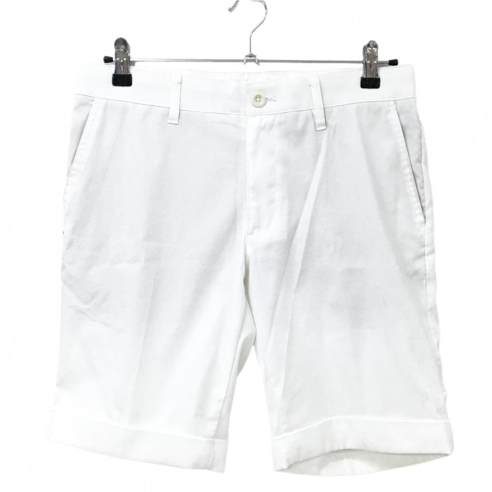 キャロウェイ ハーフパンツ 白 無地 メンズ M ゴルフウェア Callaway