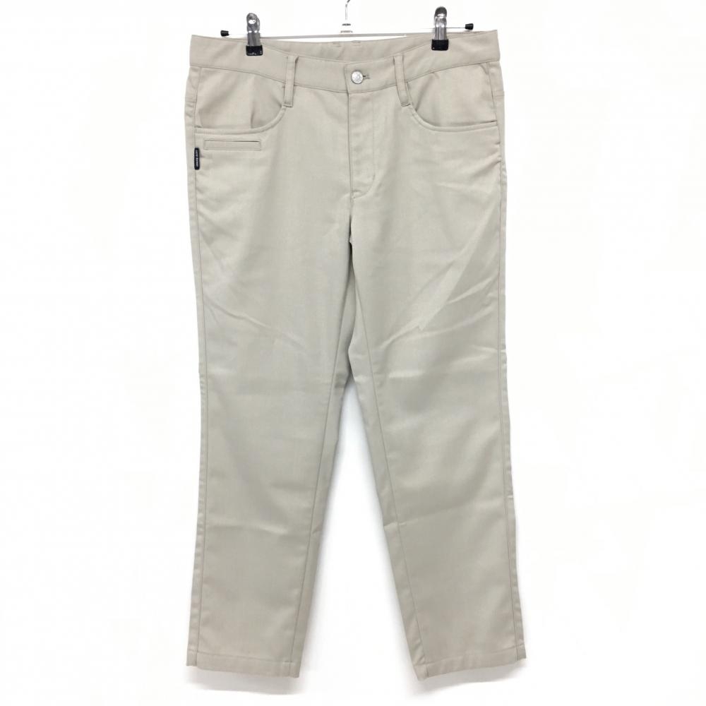 【超美品】ジャックバニー パンツ ベージュ シンプル ストレッチ  メンズ 5(L) ゴルフウェア Jack Bunny