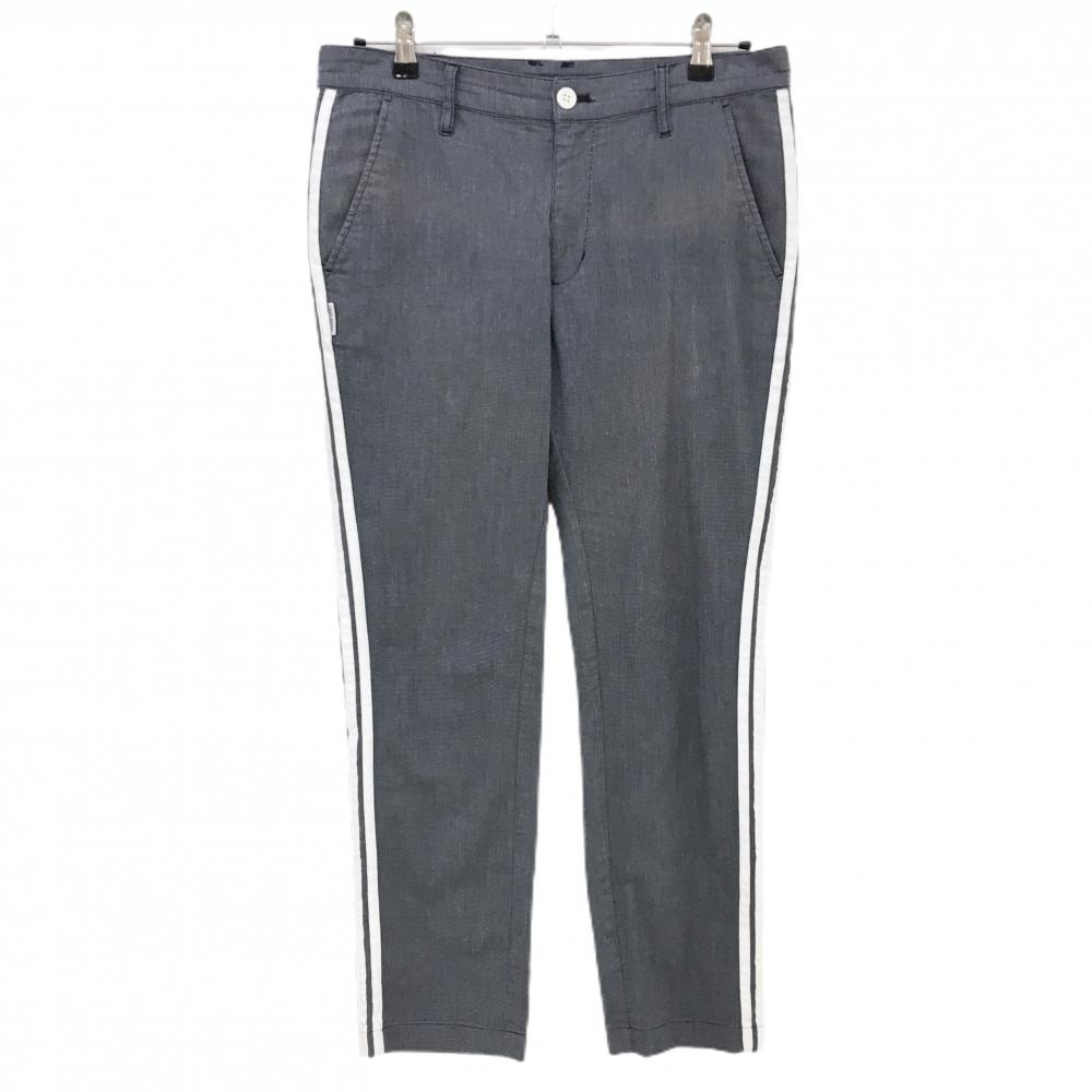 ジャックバニー パンツ ネイビー×白 サイドライン ストレッチ  メンズ 4(M) ゴルフウェア Jack Bunny