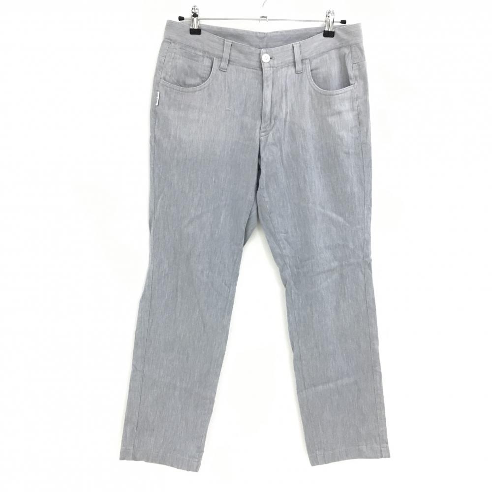 ジャックバニー パンツ グレー バックロゴ メンズ 5(L) ゴルフウェア Jack Bunny