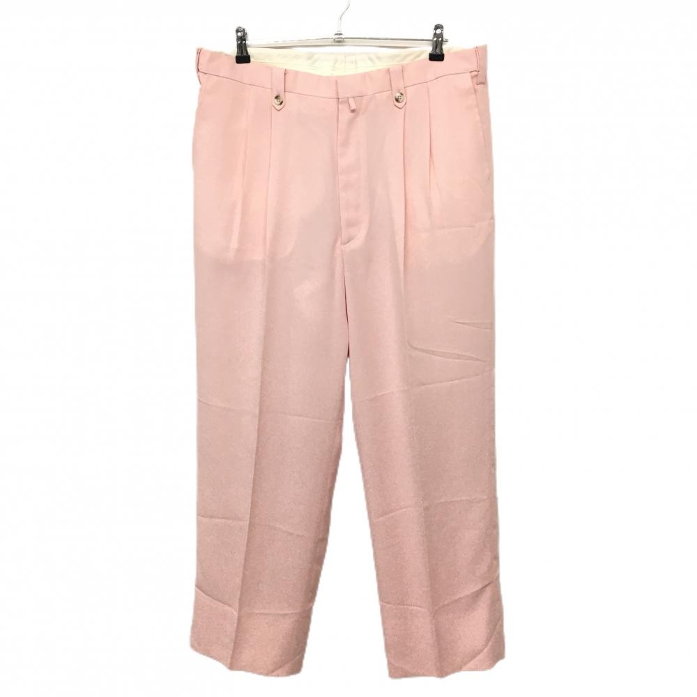 【美品】ゼクシオ パンツ　ピンク シンプル 薄手 メンズ W-97 ゴルフウェア XXIO
