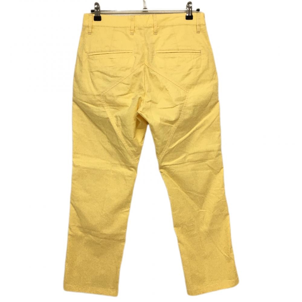 ダンスウィズドラゴン パンツ イエロー 無地 コットン混  メンズ 2(M) ゴルフウェア Dance With Dragon