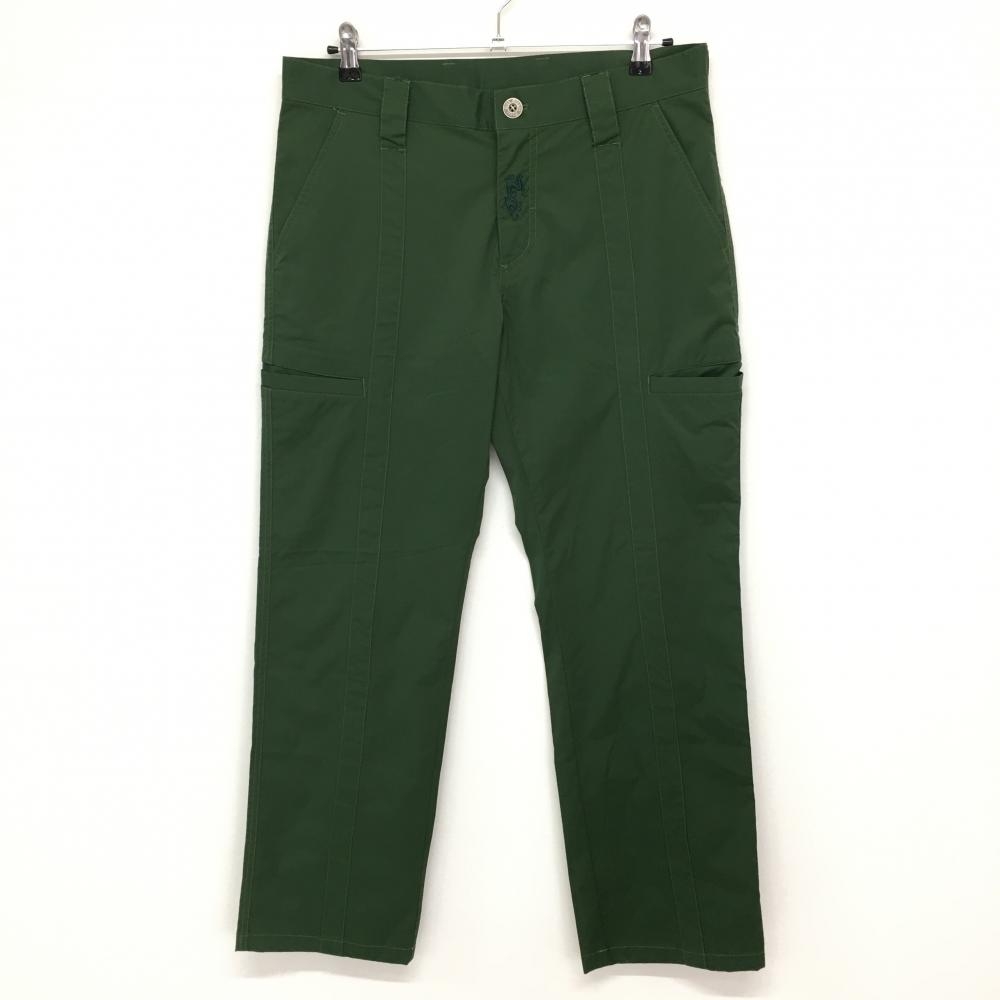 【美品】ダンスウィズドラゴン パンツ カーキ 複数ポケット  メンズ 3(L) ゴルフウェア Dance With Dragon