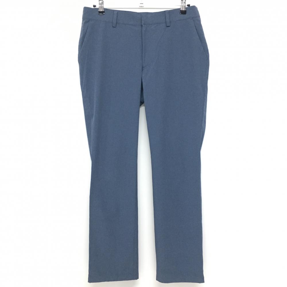 【超美品】テーラーメイド パンツ 杢ネイビー シンプル バックロゴ メンズ 82 ゴルフウェア TaylorMade