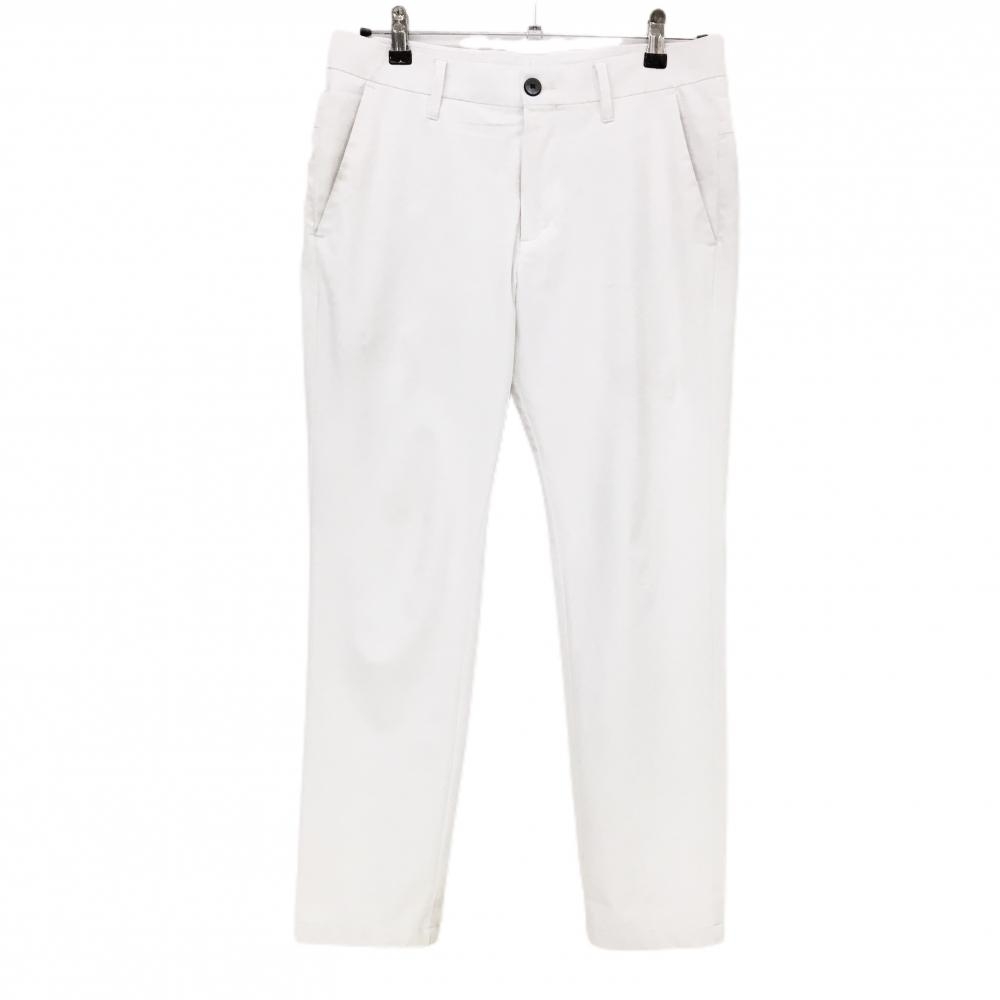 デサントゴルフ パンツ 白 ストレッチ 中田英寿 メンズ 79/M ゴルフウェア DESCENTE