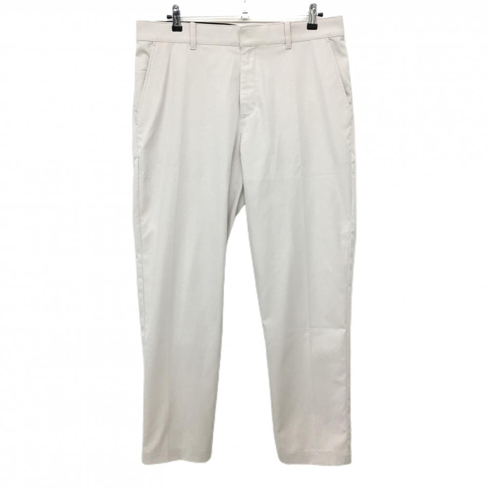 ナイキ パンツ ベージュ ロゴ黒 ストレッチ  メンズ 36×32GG ゴルフウェア 2023年モデル NIKE