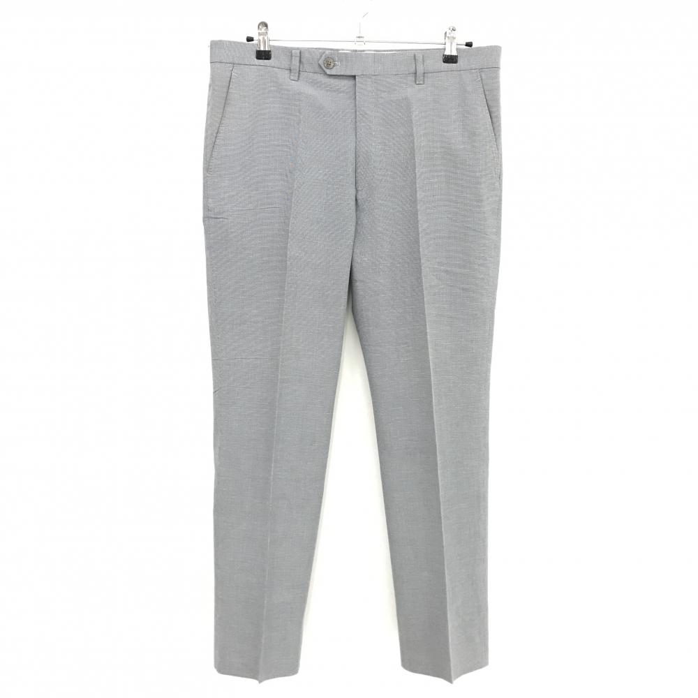 バーバリーゴルフ パンツ グレー系 千鳥格子 後ろロゴ ストレッチ メンズ 91 ゴルフウェア BURBERRY GOLF