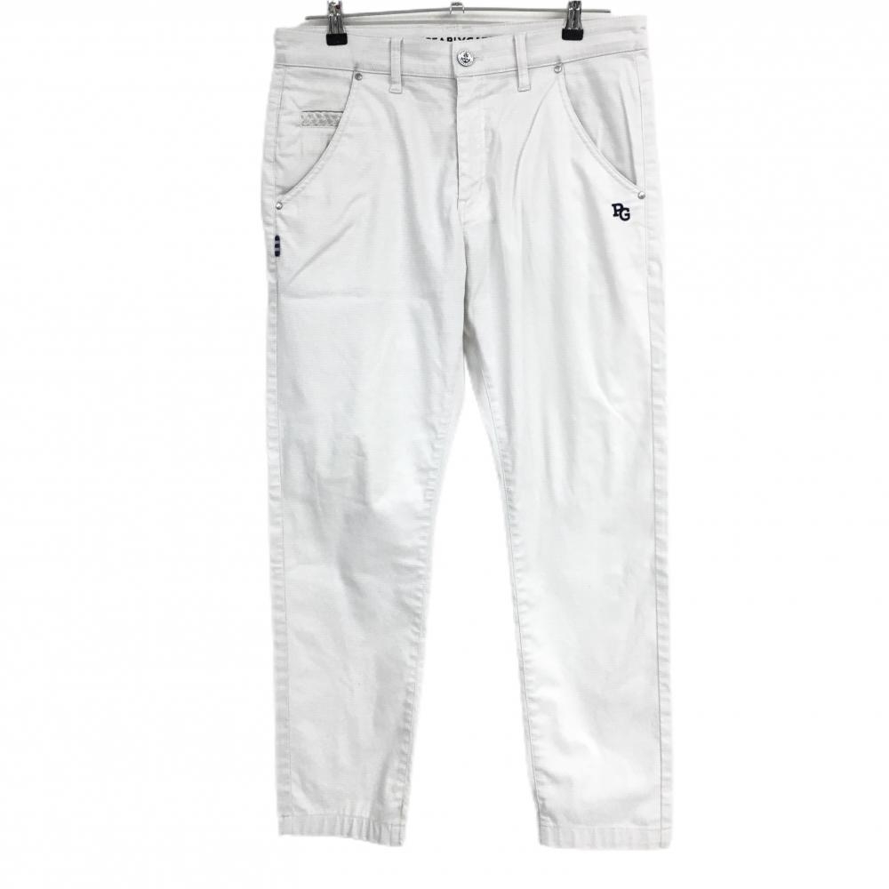 パーリーゲイツ パンツ 白 ストレッチ  メンズ 5(L) ゴルフウェア PEARLY GATES