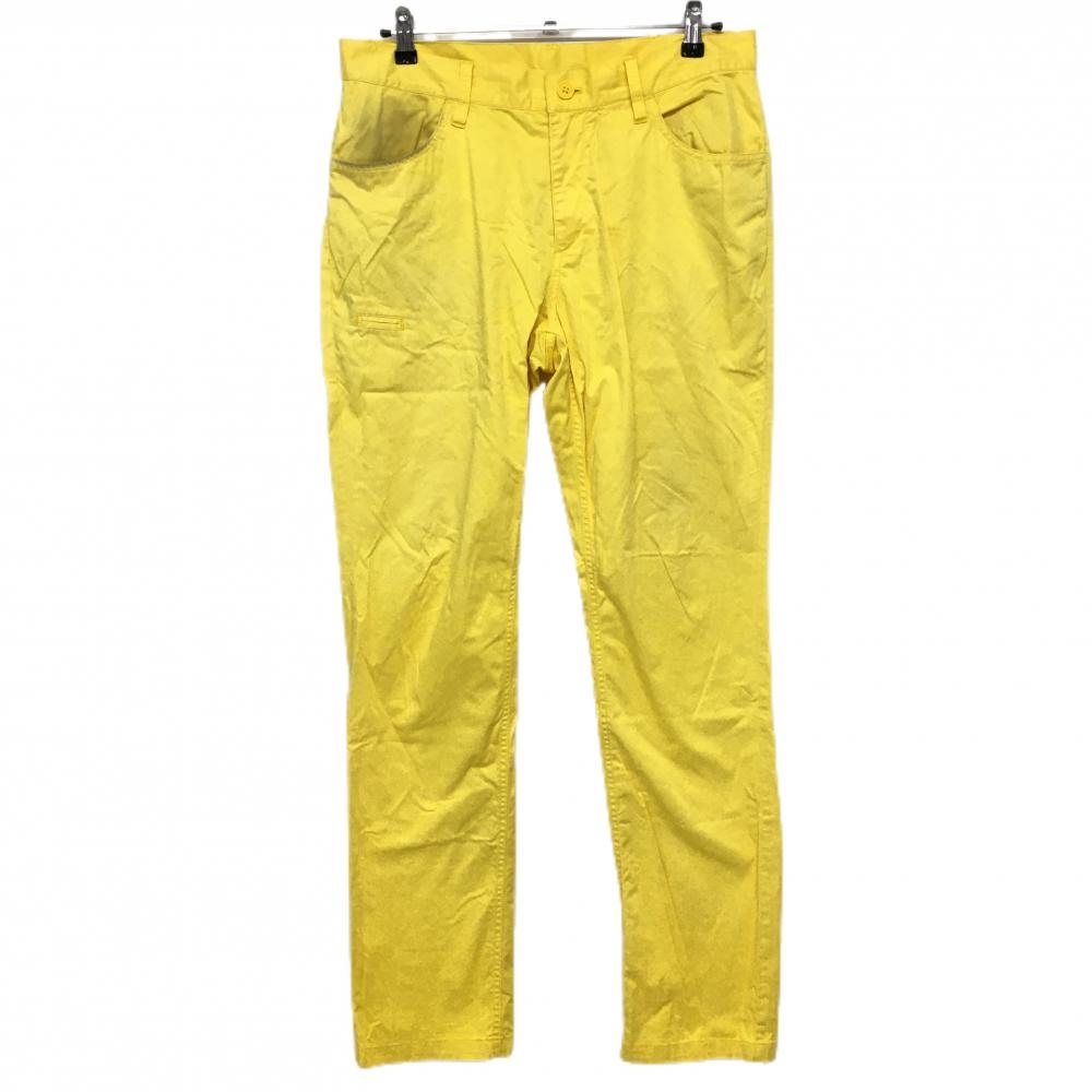 ビームスゴルフ パンツ イエロー シンプル ヒップ刺しゅう  メンズ XL ゴルフウェア BEAMS GOLF