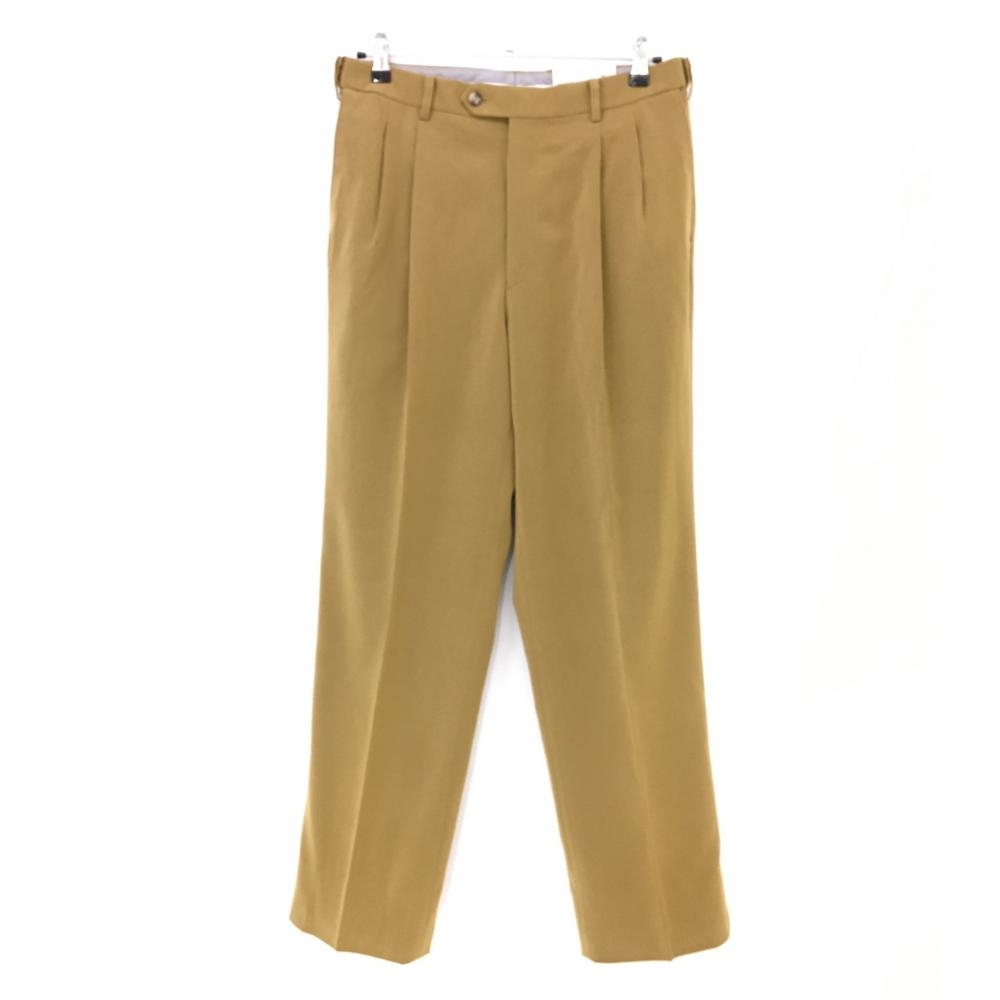 【新品】マンシングウェア パンツ ブラウン ウエストストレッチ シンプル メンズ 82 ゴルフウェア Munsingwear