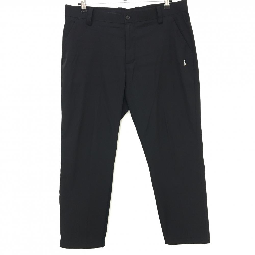 マンシングウェア パンツ 黒 一部メッシュ 薄手  メンズ 92 ゴルフウェア Munsingwear 画像