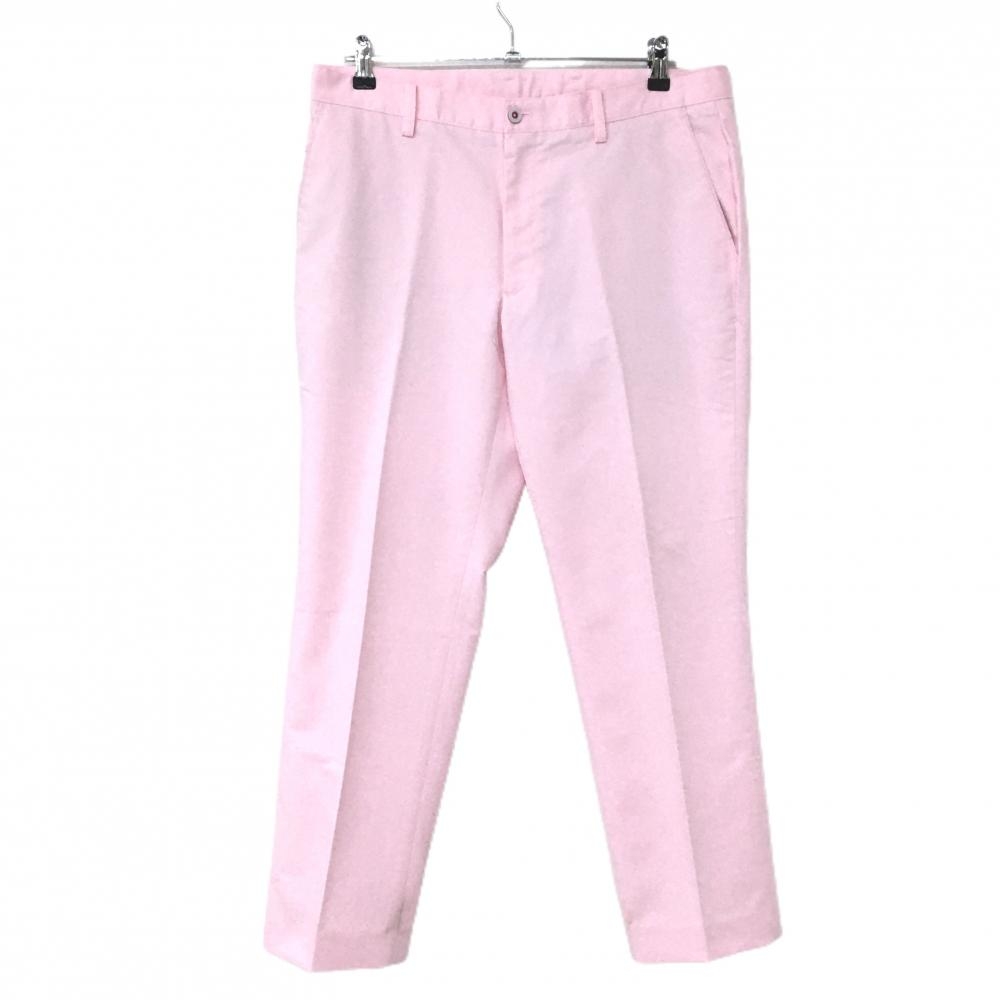 マンシングウェア パンツ ピンク シンプル ロゴ刺しゅう メンズ 88 ゴルフウェア Munsingwear