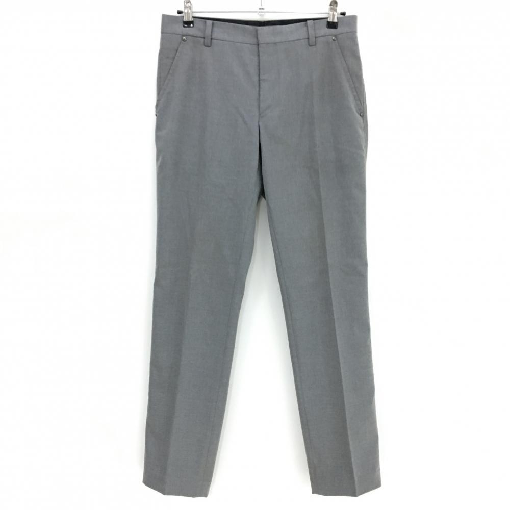ランバンスポール パンツ グレー シンプル 無地 メンズ 46(3XL) ゴルフウェア LANVIN SPORT