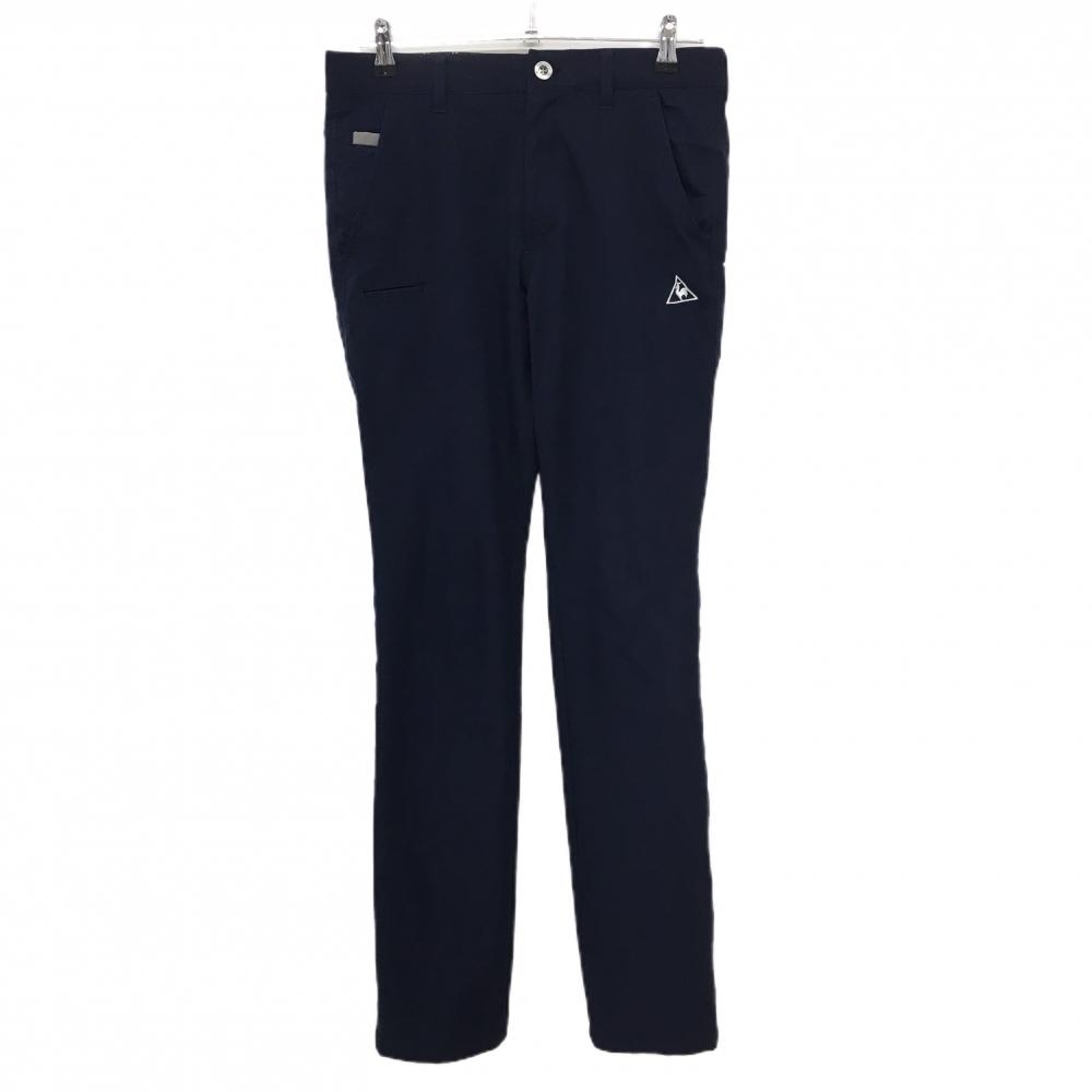 ルコック パンツ ネイビー ロゴ刺しゅう白 メンズ 79 ゴルフウェア le coq sportif