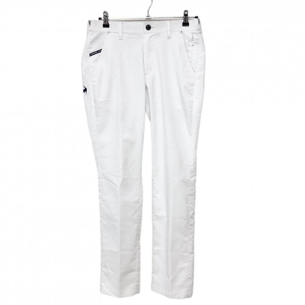 ルコックゴルフ パンツ 白 シンプル メンズ 79 ゴルフウェア 2023年モデル le coq sportif